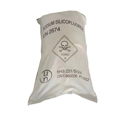 O Fluorosilicate do sódio do tratamento da água pulveriza SSF Na2SiF6