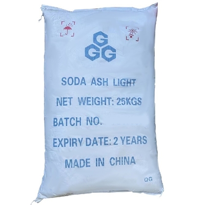 Luz de vidro do carbonato de sódio do uso, soda Ash Dense do preço de fábrica para o detergente