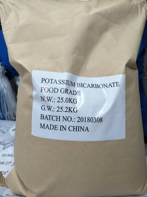 Preço da fábrica o bicarbonato solúvel CAS NÃO 298-14-6 do potássio do produto comestível Khco3