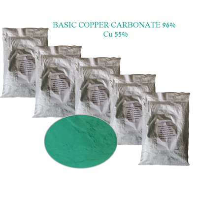 96% min Carbonato de cobre básico Cu 55% CAS NO 12069-69-1 utilizado como fertilizante, catalisador
