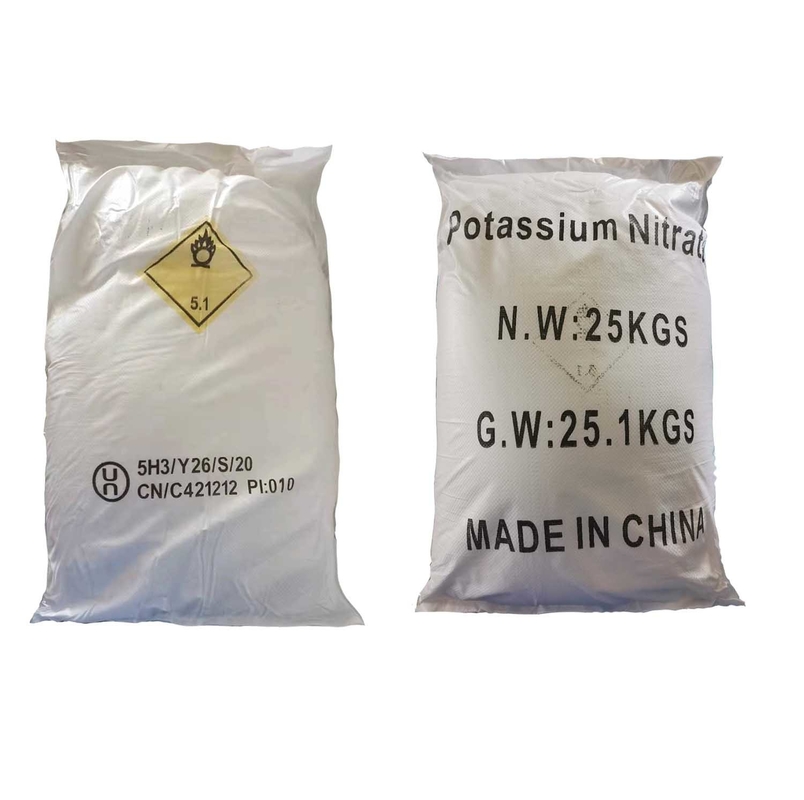 Reagente ACS Grau KNO3, Pureza 99% CAS 7757-79-1 Nitrato de Potássio Cristalino Incolorido