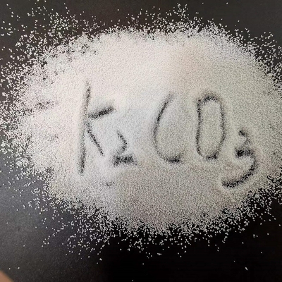 Carbonato de potássio K2CO3, n.o CAS 584-08-7 Carbonato de potássio granular branco para fabricação de artigos de mesa