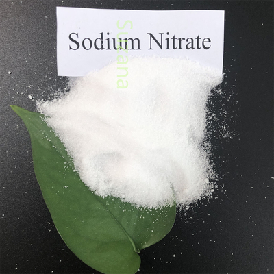Alta pureza 99,9% CAS NO 7631-99-4 Nitrato de sódio para pó preto