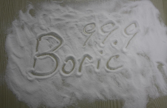 Esmalte que faz a borato o ácido bórico, CAS 10043 pó orgânico do branco do ácido 35 3 bórico