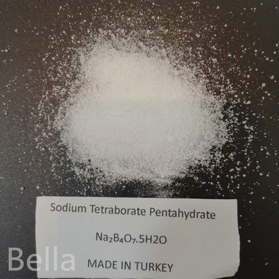 Vidros e fibras de vidro Matéria-prima Bórak Pentahidrato CAS 12179-04-3 Granulado branco Na2B4O7.5H2O para vidro